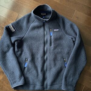 Patagonia Retro Pile Navy Fleece Jacket